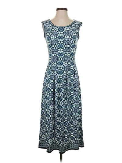Pre-owned Max Studio Casual Dress In Blue