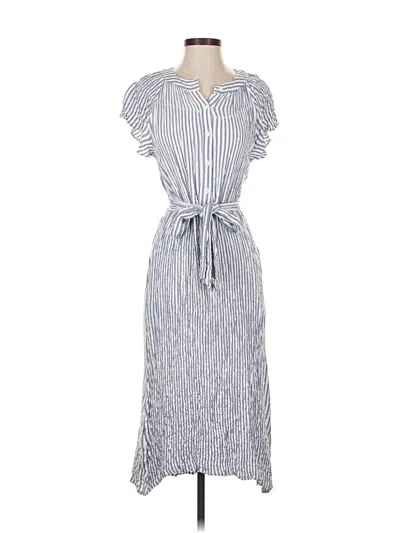 Pre-owned Max Studio Casual Dress In Blue