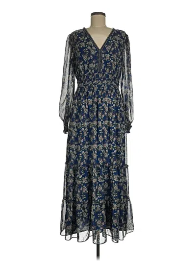 Pre-owned Max Studio Casual Dress In Blue