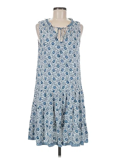 Pre-owned Max Studio Casual Dress In Blue
