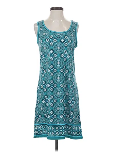 Pre-owned Max Studio Casual Dress In Blue