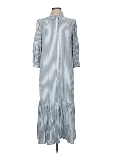 Pre-owned Max Studio Casual Dress In Blue