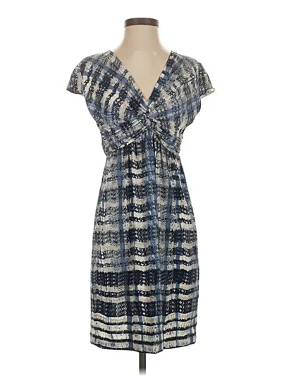 Pre-owned Max Studio Casual Dress In Blue