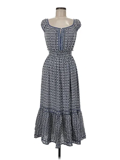 Pre-owned Max Studio Casual Dress In Blue