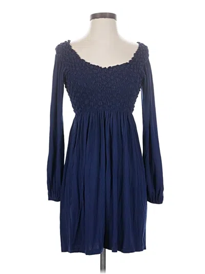 Pre-owned Max Studio Casual Dress In Blue