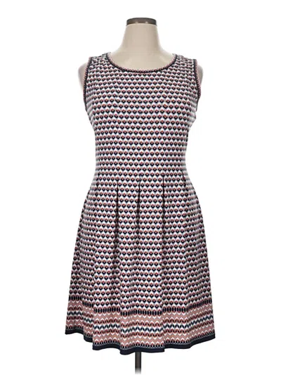 Pre-owned Max Studio Casual Dress In Blue