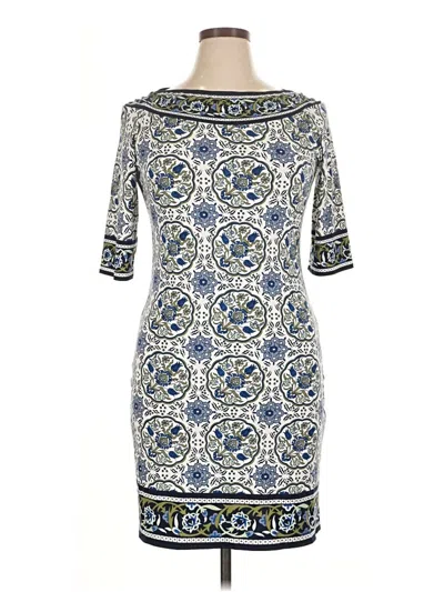 Pre-owned Max Studio Casual Dress In Blue