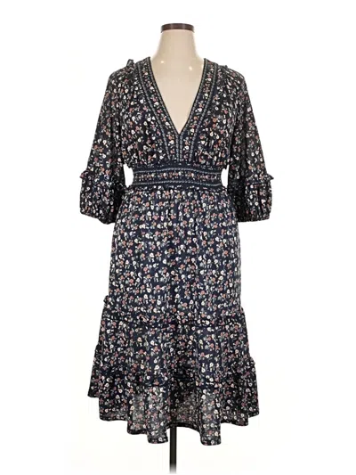 Pre-owned Max Studio Casual Dress In Blue