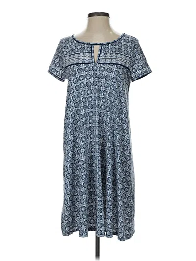 Pre-owned Max Studio Casual Dress In Blue