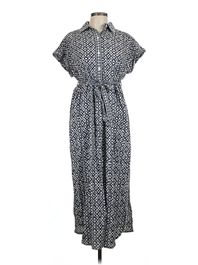Pre-owned Max Studio Casual Dress In Blue