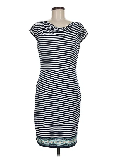 Pre-owned Max Studio Casual Dress In Blue