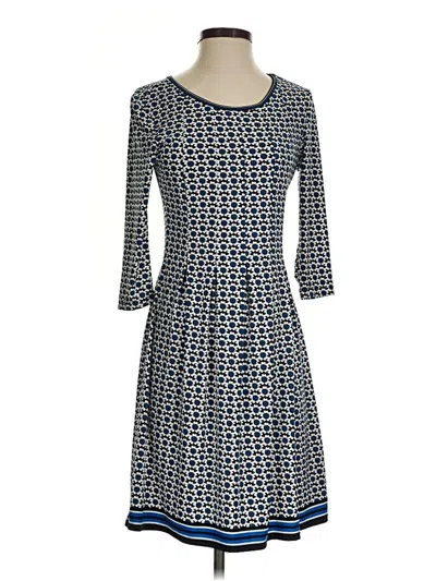 Pre-owned Max Studio Casual Dress In Blue