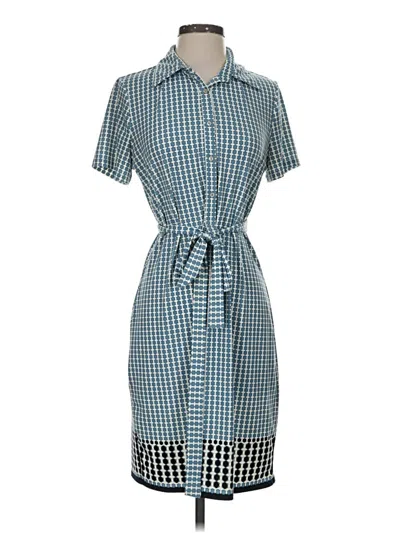 Pre-owned Max Studio Casual Dress In Blue