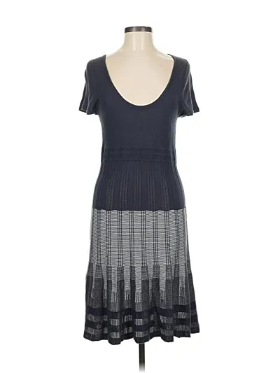 Pre-owned Max Studio Casual Dress In Blue