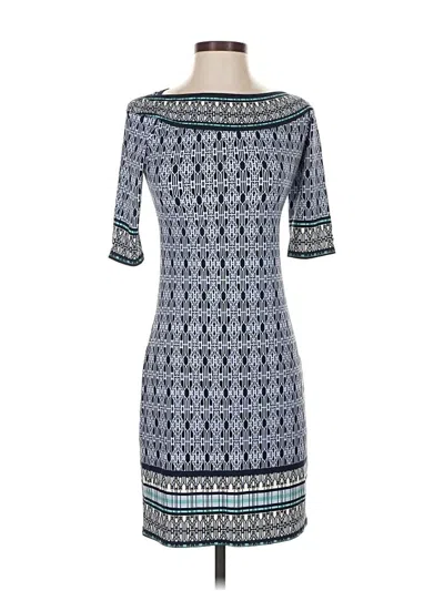 Pre-owned Max Studio Casual Dress In Blue