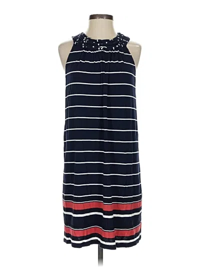 Pre-owned Max Studio Casual Dress In Blue