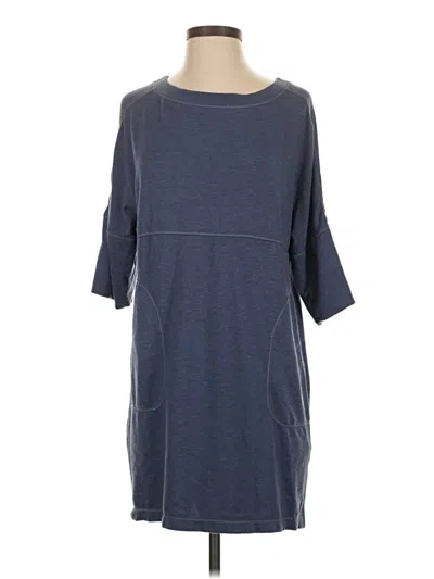 Pre-owned Max Studio Casual Dress In Blue