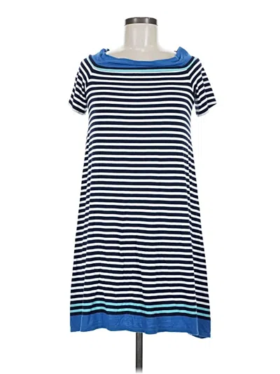 Pre-owned Max Studio Casual Dress In Blue