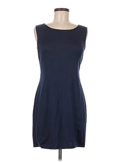 Pre-owned Max Studio Casual Dress In Blue