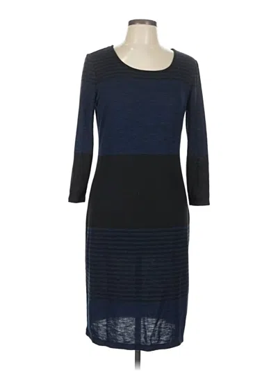 Pre-owned Max Studio Casual Dress In Blue