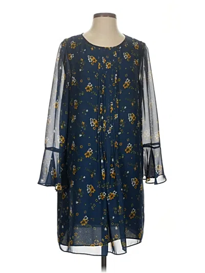 Pre-owned Max Studio Casual Dress In Blue