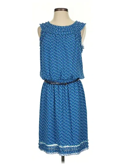 Pre-owned Max Studio Casual Dress In Blue