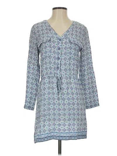 Pre-owned Max Studio Casual Dress In Blue