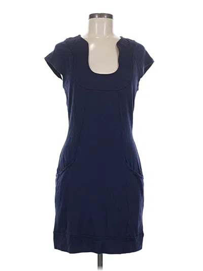 Pre-owned Max Studio Casual Dress In Blue