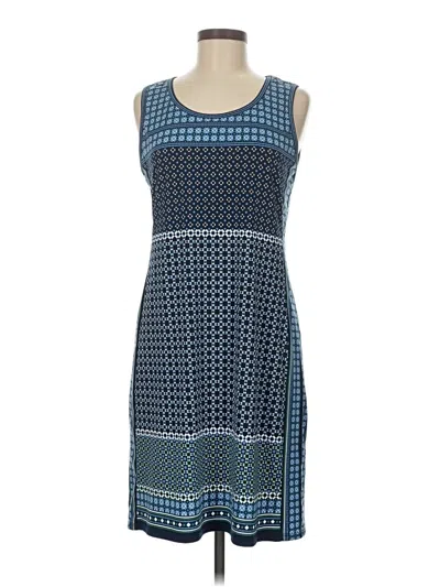 Pre-owned Max Studio Casual Dress In Blue