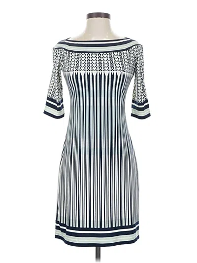 Pre-owned Max Studio Casual Dress In Blue