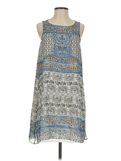Pre-owned Max Studio Casual Dress In Blue