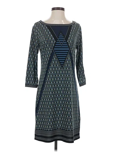 Pre-owned Max Studio Casual Dress In Blue