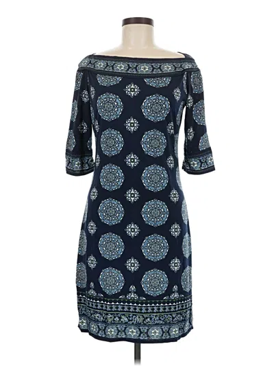 Pre-owned Max Studio Casual Dress In Blue