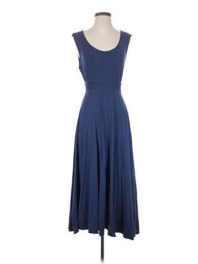 Pre-owned Max Studio Casual Dress In Blue