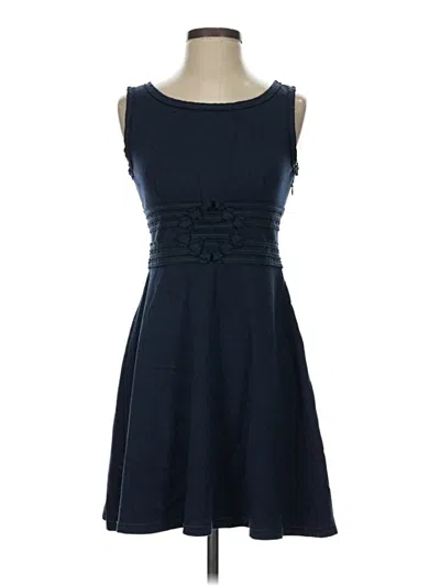 Pre-owned Max Studio Casual Dress In Blue