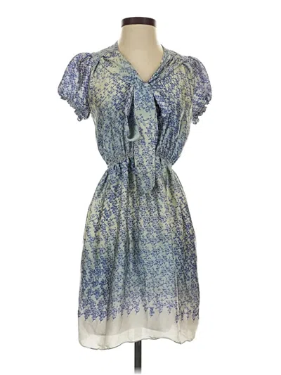 Pre-owned Max Studio Casual Dress In Blue