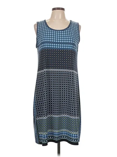 Pre-owned Max Studio Casual Dress In Blue
