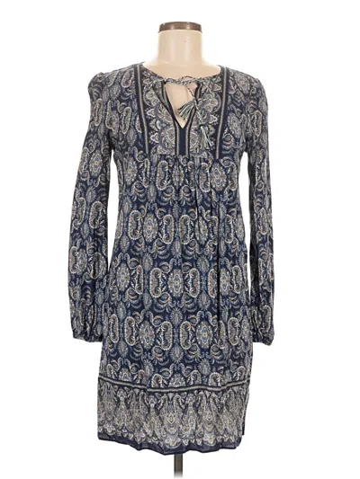 Pre-owned Max Studio Casual Dress In Blue