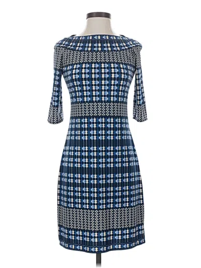 Pre-owned Max Studio Casual Dress In Blue