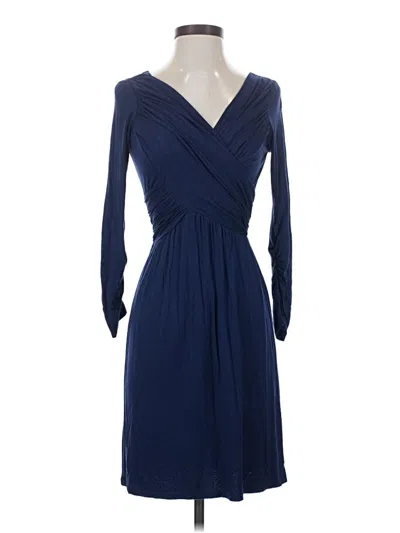 Pre-owned Max Studio Casual Dress In Blue