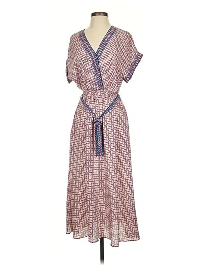Pre-owned Max Studio Casual Dress In Blue