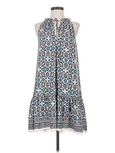 Pre-owned Max Studio Casual Dress In Blue