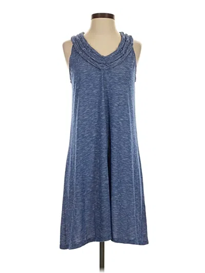 Pre-owned Max Studio Casual Dress In Blue
