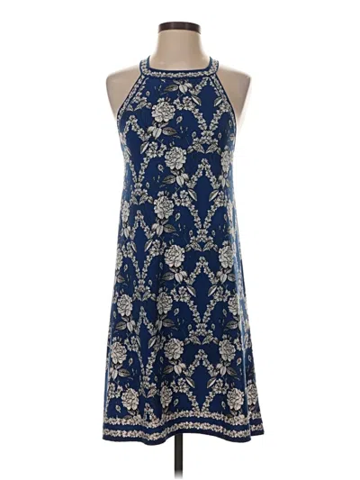 Pre-owned Max Studio Casual Dress In Blue