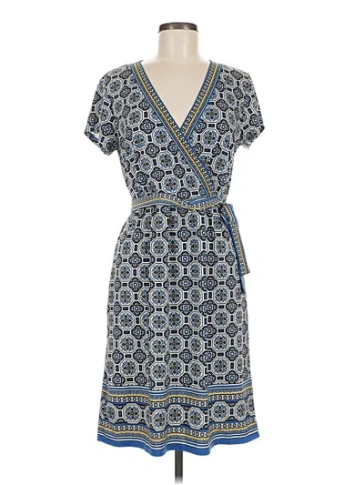 Pre-owned Max Studio Casual Dress In Blue