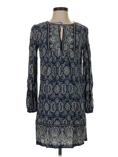 Pre-owned Max Studio Casual Dress In Blue