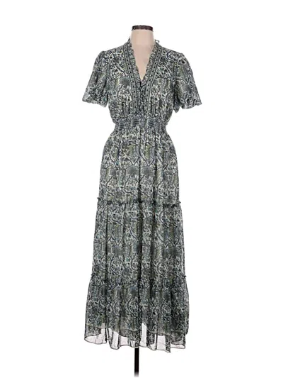 Pre-owned Max Studio Casual Dress In Blue
