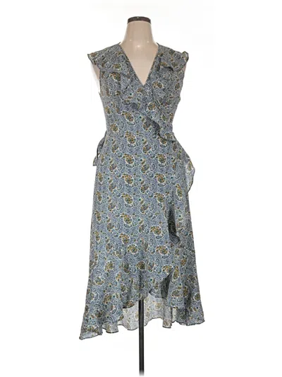 Pre-owned Max Studio Casual Dress In Blue