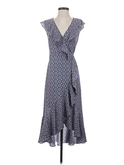 Pre-owned Max Studio Casual Dress In Blue