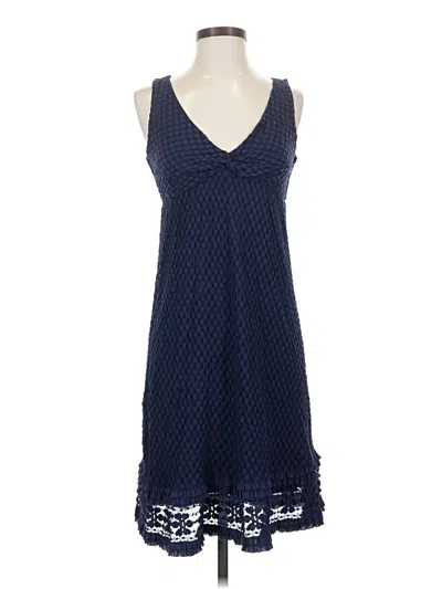 Pre-owned Max Studio Casual Dress In Blue